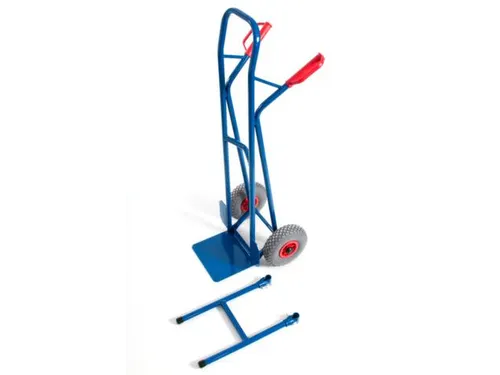 Stoelensteekwagen Luchtbanden 250kg 1300x530mm Steekpl. 300x225mm