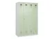 locker voor scheiding van kleding,HxBxD 1850x1200x500mm,4vak