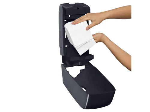 Aquarius 7172 toiletpapier dispenser zwart