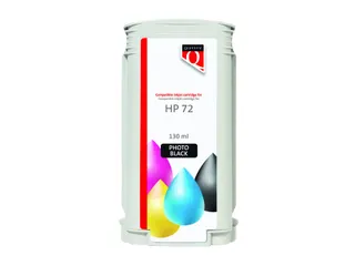 Inktcartridge Quantore alternatief tbv HP 72 C9370A foto zwart - 1
