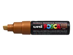 Verfstift Posca PC8K Brede punt 8mm schuin brons