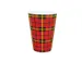 Beker IEZZY 180ml herbruikbaar Scotty 20 stuks rood