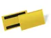 Pochettes magnétiques - 150 x 67 mm jaune