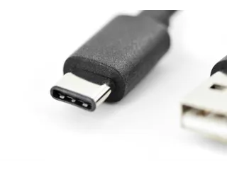 USB Type-C-aansluitkabel Type C naar A St/St 1m 3A, 480 MB 2.0 Zwart - 2