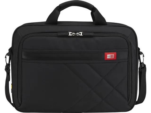 Topload Case 15.6 Inch Laptoptas Zwart Polyester