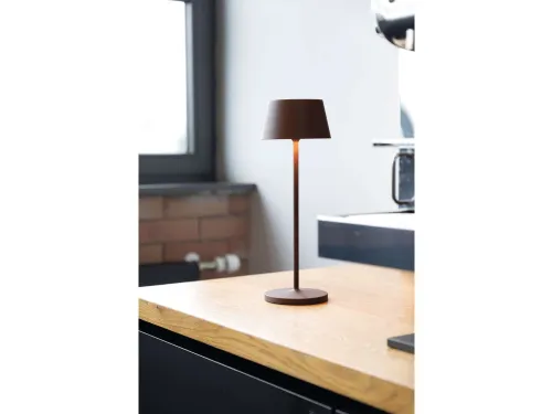 Accu LED Tafelarmatuur MAULnina Dimbaar Bruin