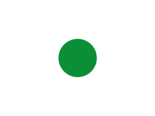 plaksymbool,cirkel,Ø 50mm,PVC,groen