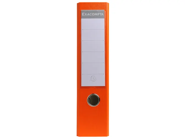Ordner karton/PP A4 75mm oranje