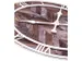 Horloge murale NeXtime 'Roman Vintage' Ø58cm bois/métal marron