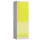 Lockerkast 1800x590x500mm 2x4 vakken cilinderslot, sokkel, RAL1018
