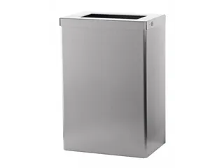Afvalbak 50 Liter RVS anti-fingerprint coating - 1