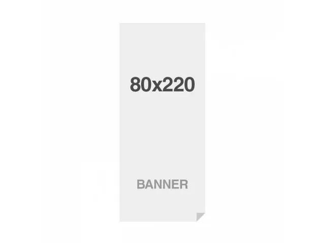 Impression pour bannière multicouche 80x220cm