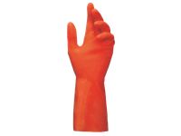 Handschoen Waterdicht Vital 180 Maat 10 Latex Nitril Rood