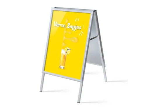 Stoepbord A1 complete set met print "Verse Sapjes"
