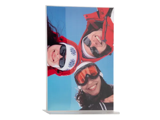 Folderhouder T A5 ve rticaal transparant