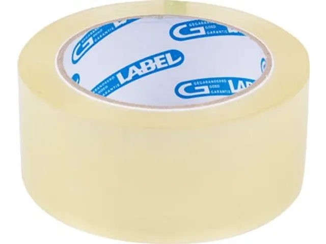 Verpakkingsplakband Profi ft 48 mm x 66 m, transparant