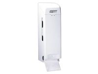 OUTLET Toiletpapierdispenser Metaal 3 Rollen Wit