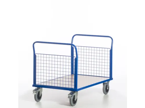 Dubbele Kopwandwagen Van Gaasmateriaal,Draagverm. 500Kg