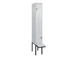 Z-garderobekast,HxBxD 2120x300x815mm,2vak,vak B 300mm,draaigrendel