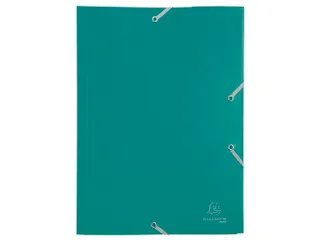 Elastomap 3 kleppen ondoorschijnende Polypropyleen 4/10de A4 Assorti - 7