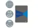 Notitieboek Leitz Office A5 lijn 180pag grijs Blauw