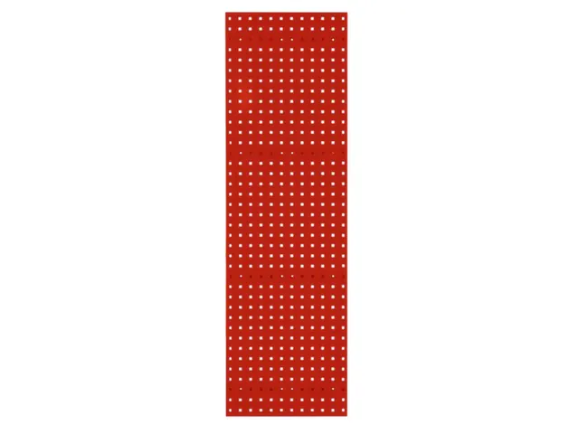 Plaque Perforée Tôle D'acier Hxl 450x1500mm Ral3020