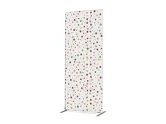 Scheidingswand Textiel Deco 85x200cm Dots Earth