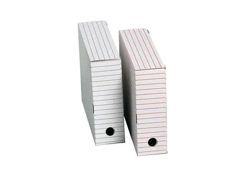Archiefdoos set van 2 Dozen 310x85x245mm wit