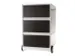 mobiel ladeblok,HxBxD 642x390x436mm,3lade(n),romp wit,front zijwand