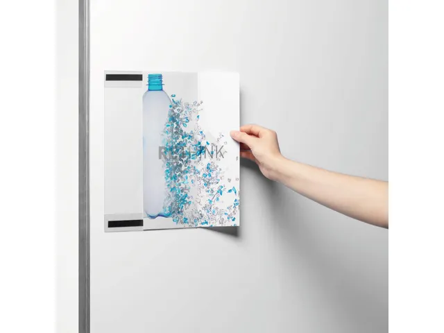 Informatiehouder rPET A4 magnetisch