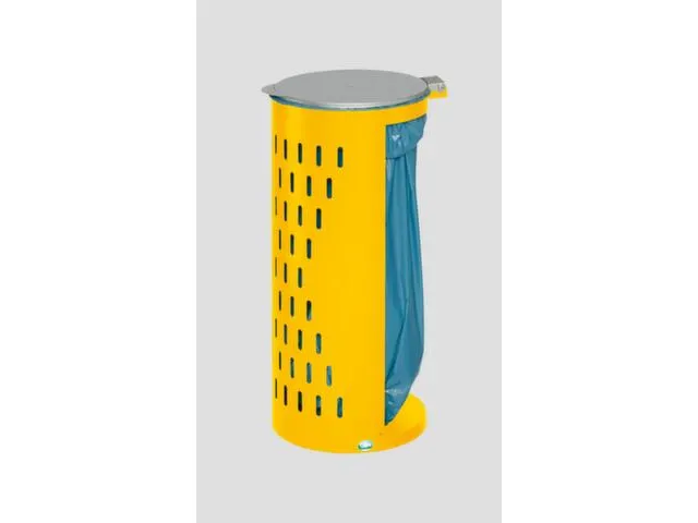 Afvalverzamelaar Opengewerkt 120 Liter 850x380x440mm Ral1023
