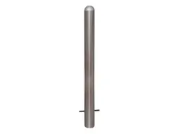 Afzetpaal,v. laadzuilen,Halve kogelkop,HxØ 1200x108mm,RVS