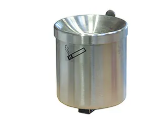 Veiligheidswandasbak 0.6 Liter 100x90mm Kiepbaar Rvs Blank Gelakt - 1