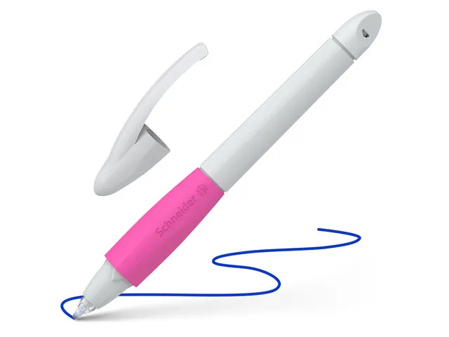 Rollerball Schneider Base Ball licht grijs-roze