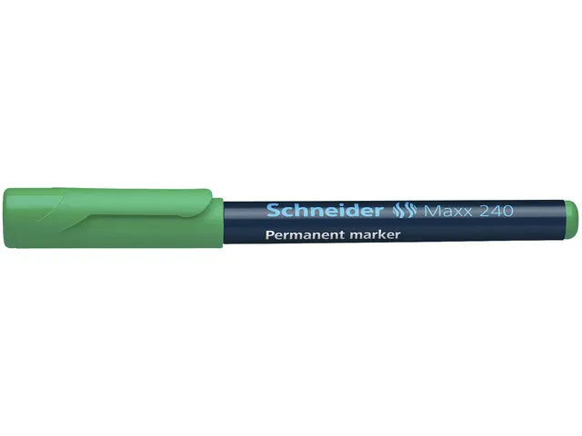 Marker Schneider Maxx 240 permanent ronde punt groen