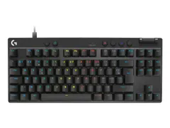 Logitech G PRO X TKL RAPID toetsenbord Gamen USB AZERTY Frans Zwart