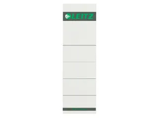 Rug-insteekkaart Leitz breed 57x191mm karton grijs 10 stuks - 1
