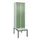Z-garderobekast,HxBxD 2120x600x815mm,2vak,vak B 300mm,cil.-slot