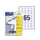 etiket Avery ILK 38x21,2mm 200 vel 65 etiketten per vel wit