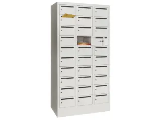Postsorteerkast 1850X930X500Mm 3X10 Vakken Ral 7035 Postsleuf - 2