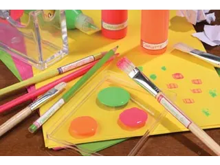 Mini Naametiket Roze/paars 30 stuks - 3