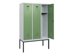 schoollocker,HxBxD 1950x1200x500mm,3vak,vak B 400mm,cil.-slot