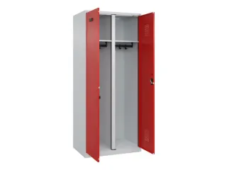 locker voor scheiding van kleding,HxBxD 1850x800x500mm,2vak - 1
