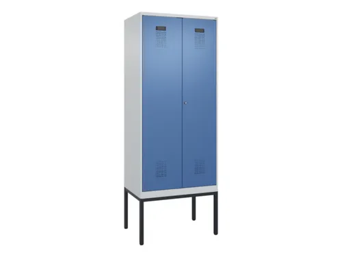 locker voor scheiding van kleding,HxBxD 2120x800x500mm,2vak