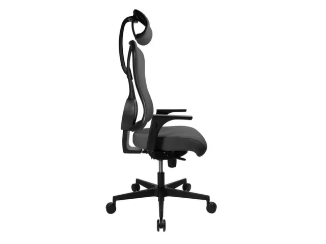 chaise de bureau pivotante,Mécan. synchrone,a. accoudoirs,appui-tête
