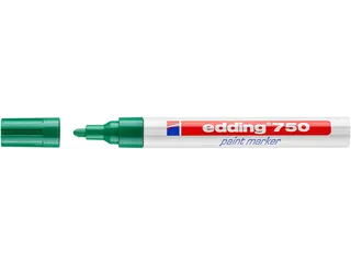 Viltstift edding 750 lakmarker rond groen 2-4mm - 1