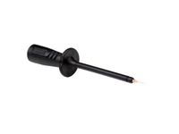 Insulated Test Probe 4mm With Slender Stainless Sprung Steel Tip / Bla