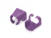 Kleurclips Voor Patchkabels RJ45-stekkers Paars 100 Stuks
