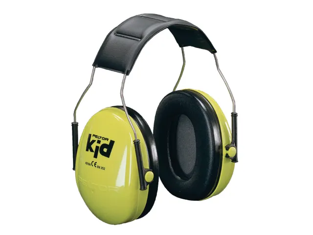 3M PELTOR Kid gehoorkap SNR 27 dB, Neon Groen