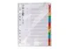 tabbladen A4 karton en PP 11-gaats 12 tabs